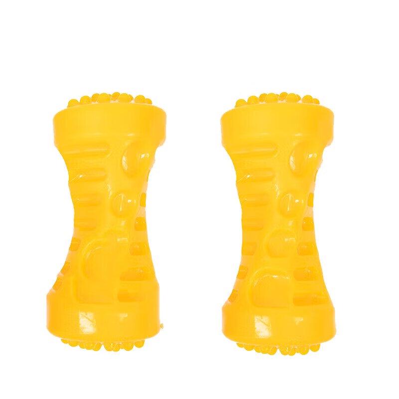 Wangbaba Squeaky Rubber Dog Dumbbell Toy