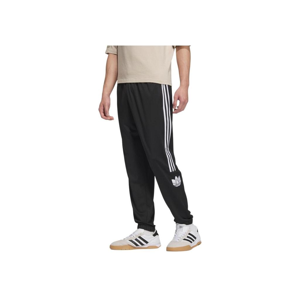 adidas Originals Klasická Sportovní Řada Jednoduché Pohodlné Univerzální Ležérní Kalhoty Unisex Spodní Díly Černé JL8401