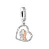 925 Silver Pan Charm Bracelet Fit For Mother Daughter Father Son Women Bead Berloque Making Jewelry