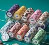 Chips für Mahjong und Hold'em - 200 Stück