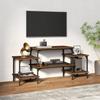 VidaXL TV Cabinet Brown Oak 117x35x52 Cm Engineered Wood 826319