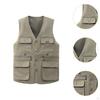Mens Vest Creative Breathable Photo for Climbing Summer Work Travel Outdoor