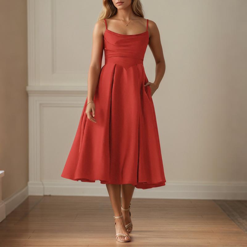 

ZANZEA Женское повседневное готовое к вечеринке платье-комбинация с драпированным вырезом S