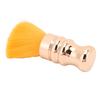 Neck Duster Brush Ergonomic Handle Soft Nylon Bristles Gentle Neck Hair Cleaning Dusting Brush for