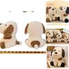 Cute Dog Plush Toy Doll Spotted Dog Stuffed Animal Kids Sleep Doll Gift For Girls