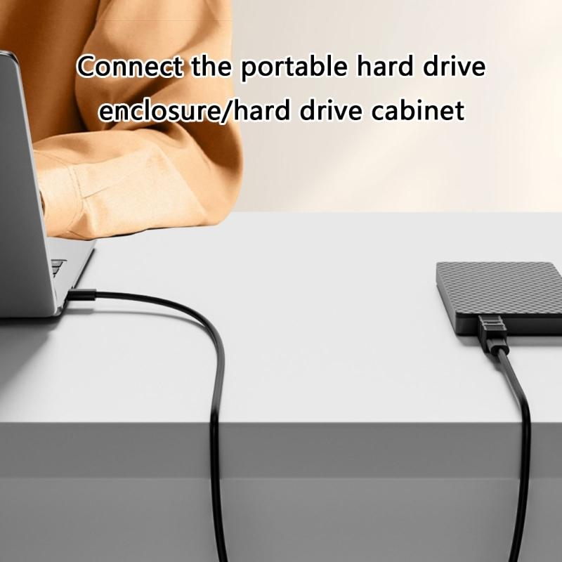 USB B USB3.0 Printer Adapter Type C to B Square Port Converter Connection Hard Disk Enclosure Copier Transfer Adapter
