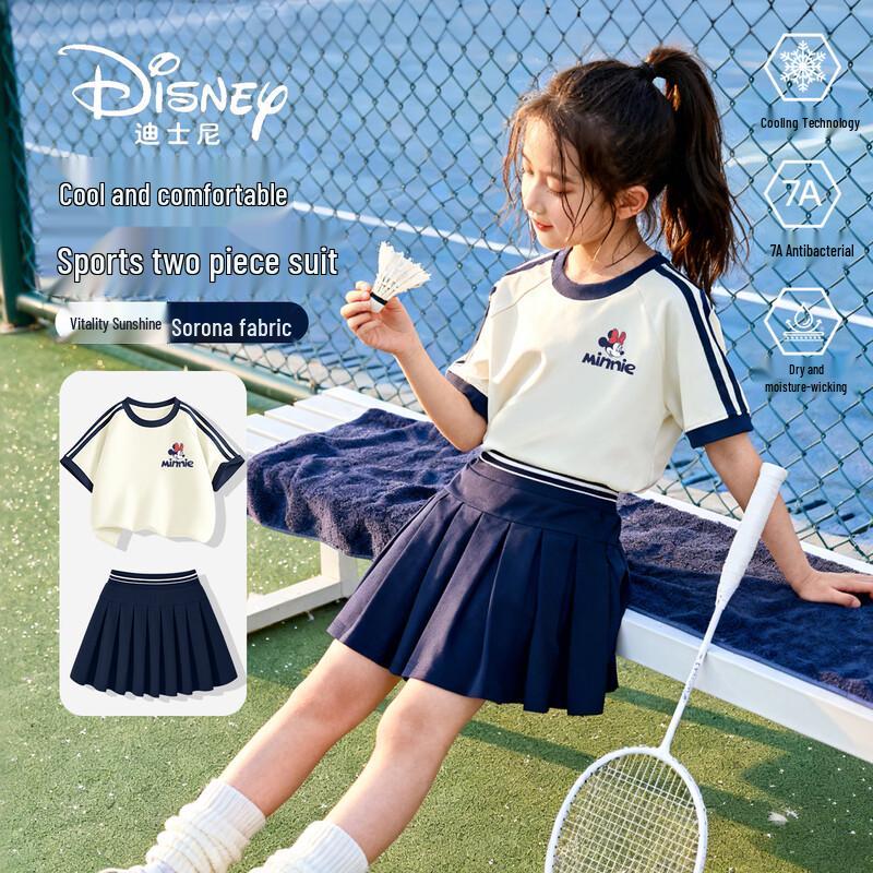 Disney Girls' 2026 Summer Sportswear Set