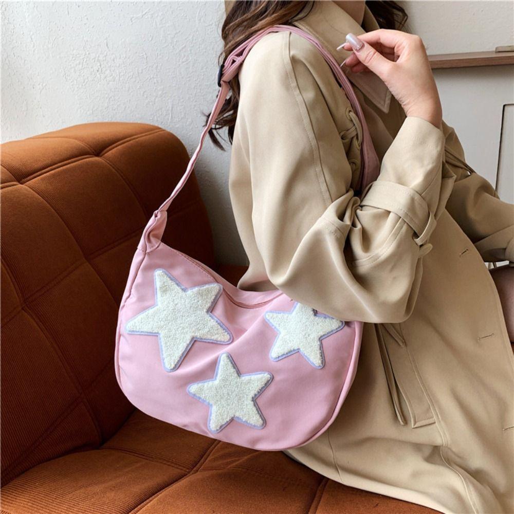 

Сумка через плечо с пентаграммой, парусиновая сумка через плечо, новая сумка для книг для женщин и девочек