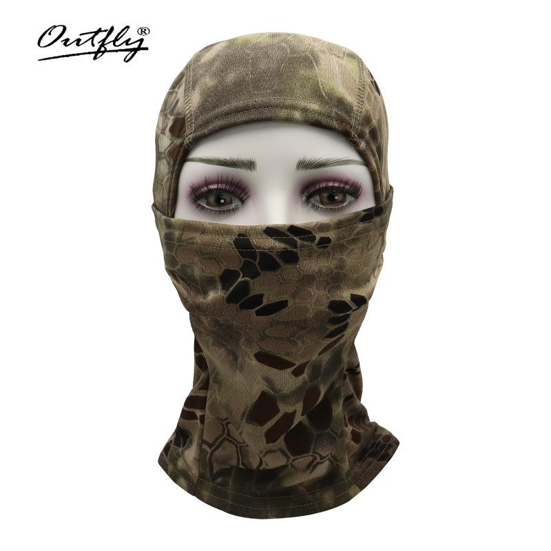 Camouflage headgear dust mask outdoor riding scarf cover face protection breathable sunscreen windproof motorcycle headgear
