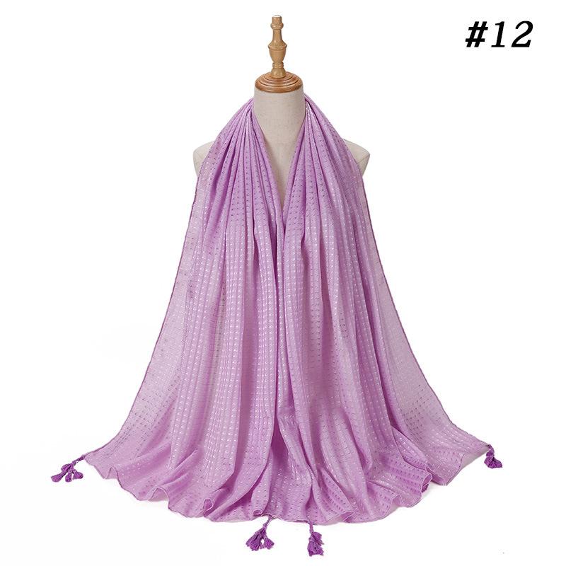 New Summer Women Silk Scarf Solid Shawl Hijab Femme Musulman Mujer Bandana Scarve Sarong Beach Wrap Pareo Bufanda Stoles Foulard