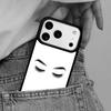 Eyes Eyelash Aesthetic soft Phone Case for iPhone 16e 15 14 13 12 17 Pro Max Plus Air 17pro Cover Coque