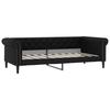 Vidaxl Sofa Z Funkcją Spania, Czarna, 90X190 Cm, Sztuczna Skóra