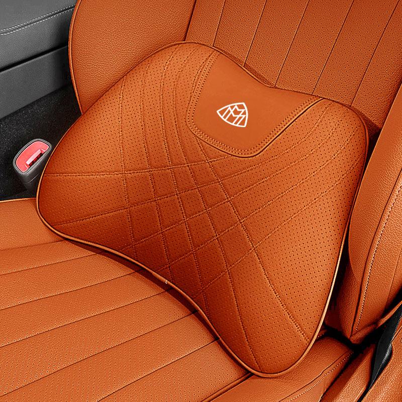 Car Lumbar Support & Neck Pillow for Mercedes-Benz Maybach S-Class S480/S580 & GLS480/GLS600