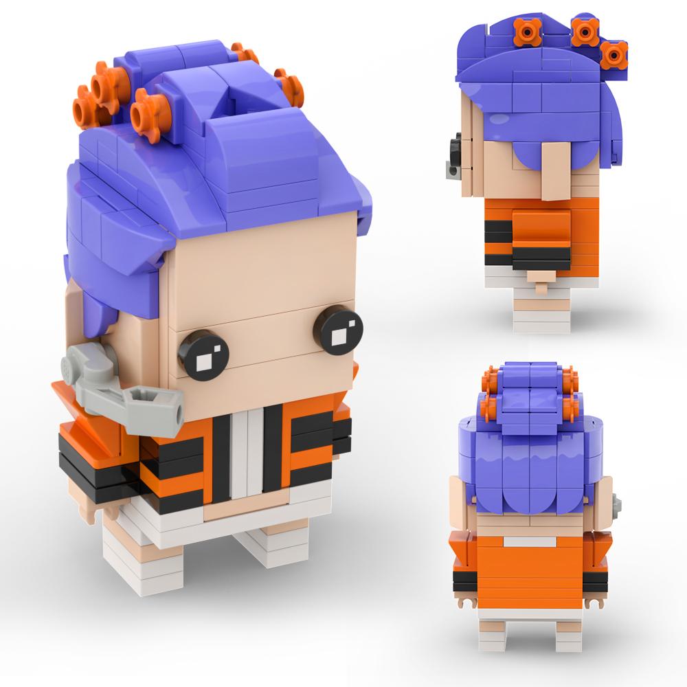 MOC Cacciatori di Streghe Tigretta Buffa & Gazza Set di Blocchi da Costruzione Giocattolo Assemblabile Creativo Decorazione da Scrivania Regalo per Fan