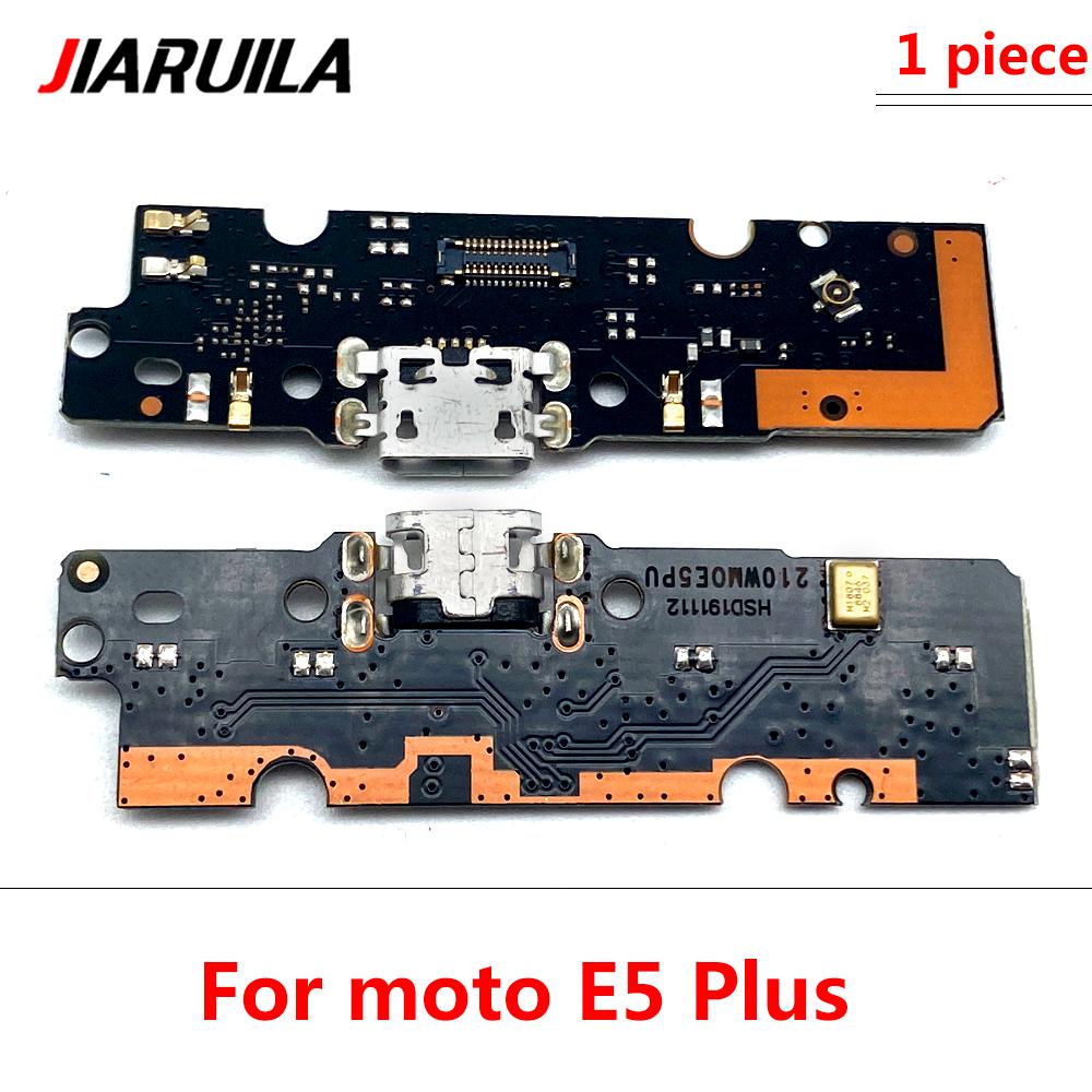 USB Charging Port Charger Board Flex Cable For Moto E7 E6S E1 E6 Plus E1 Play Go E7 Power Dock Plug Connector With Microphone