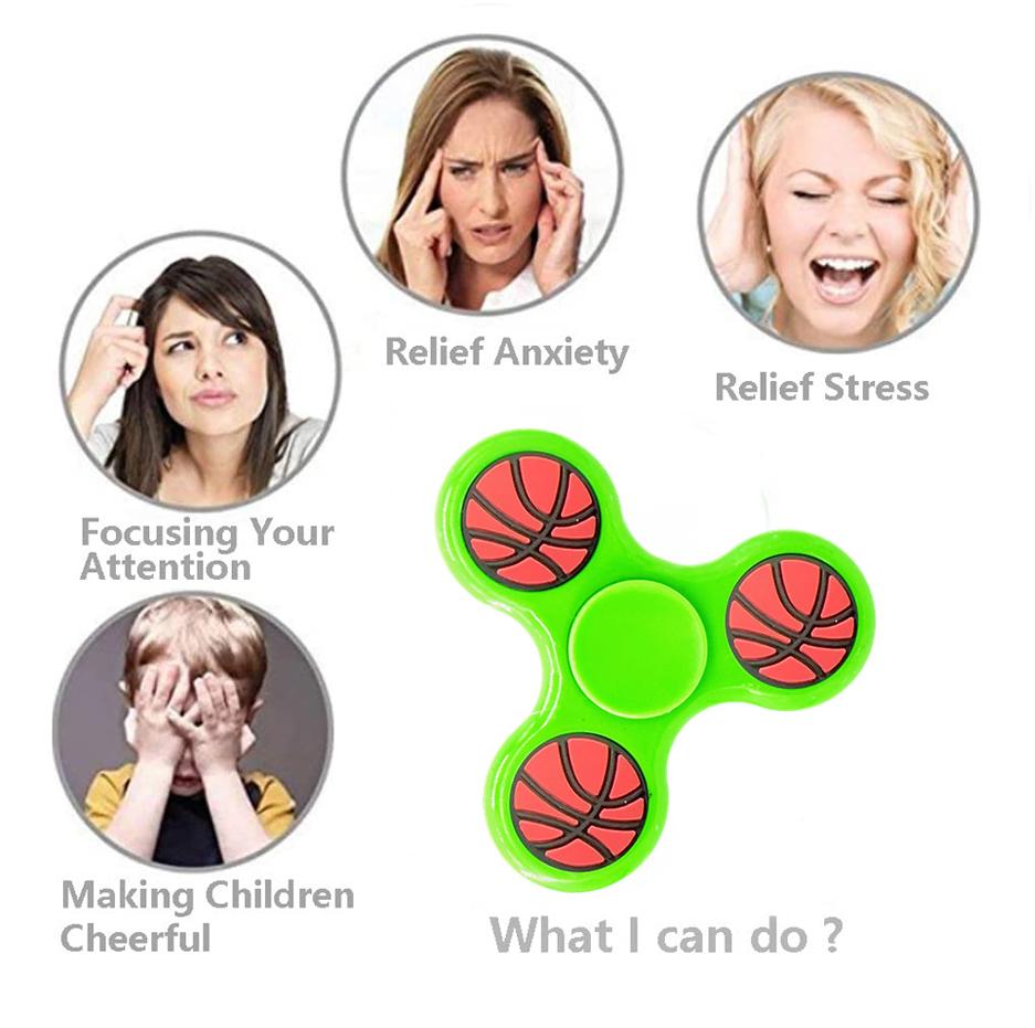 Fidget Spinner EDC Spinner Stress Relief Anxiety Autism ADHD Sensory Toys High Quality Funny Toys for Kids Party Favors Juguetes