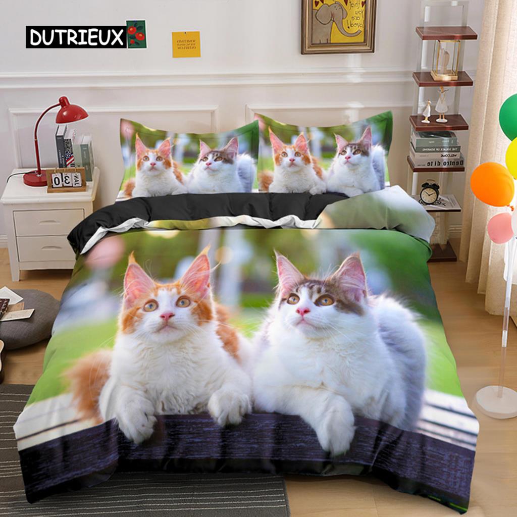 

Soft And Comfortable Stylish Pattern Duvet Cover Set With Duvet Cover And Pillowcases King Queen Twin Sizes For Boys Girls And Kids EU single(135x200cm)