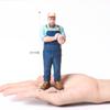 People Miniature Figures Blue collar White collar Firefighter Police Doctor Soldier Fireman Chef Teacher Action Figure Kids toys