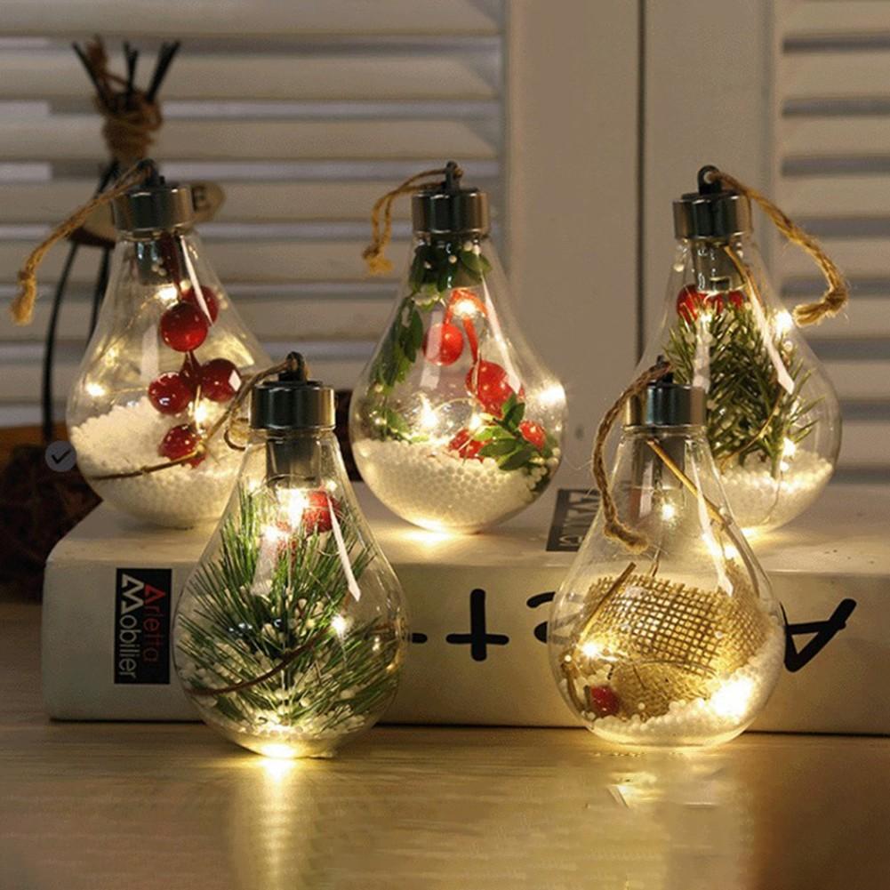 Lively LED Christmas Ornament with Hanging Pendant for Vibrant Ambience