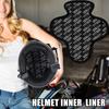 Forro transpirable para casco de motocicleta, almohadilla acolchada de secado rápido que absorbe el sudor, almohadilla aislante para casco.