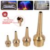 1/2" 3/4" 1" 1,5" Innengewinde Kupfer Gerader Strahl Brunnen-Düse Garten Park Radiale Wassersäule Einstellbarer Sprinklerkopf 1 Stück