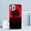 N-Note D-Death Yagami Light Soft Cover for iPhone 16 17 Air 15 14 Pro Max 16E Phone Case 13 Mini 12 11 7 SE 8 Print Pattern Fit