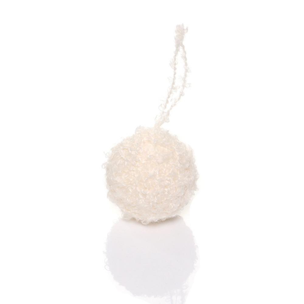 50Pcs Random Color Christmas Yarn Ball Woolen Ball Xmas Ornaments Tree Hanging Pendant Navidad