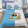 Coventry City Football Club Crest Print 3‑Pieces Duvet Cover Set Soccer Bedding Without Pillow Core or Comforter
