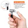 Car Tire Air Inflator Hose Inflatable Pump Extension Tube Adapter Twist Tyre Air Connection Bike Motorcycle 10cm 20cm 30cm 40cm