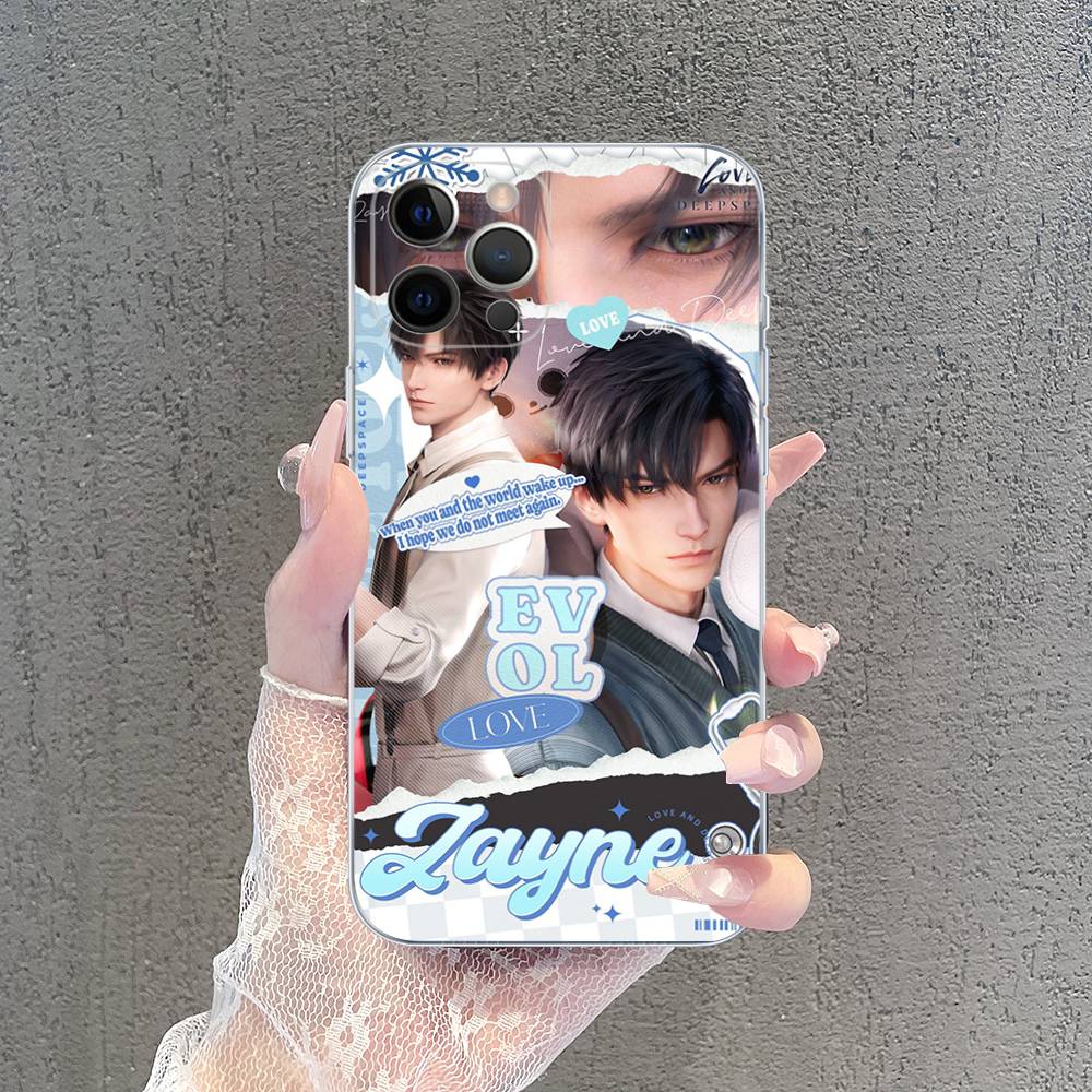 Game Love And Deepspace Phone Case For IPhone 17 16 15 14 13 12 11 Pro Max Plus Soft Cover Personalized DIY