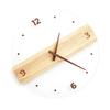 Wall Clock Silent Round Decorative Modern Acrylic Panel Hanging Clock for Living Room Bedroom
