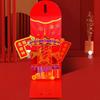Artistic New Year Money Envelope Chinese Style 3D Lucky Red Pockets  Gift Bag