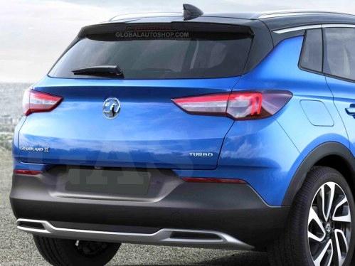 Opel Grandland FL - CHROM Heckklappenleiste