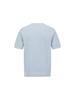 AND Z Men'S) Linen-Like Round Neck Short Sleeve T-Shirt_Blf2Er1001Bl