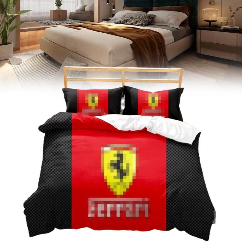 Pattern Digital Print Duvet Cover Pillowcase Set Bedroom Gift Bedding