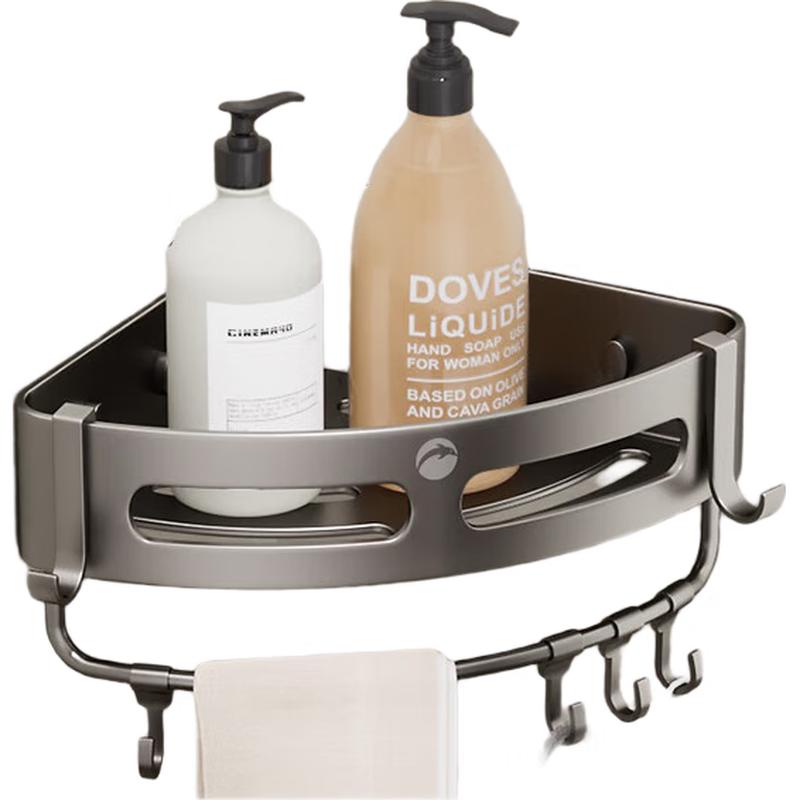 Бесплатное крепление Угловая полка для ванной комнаты Yuhong Feiyu