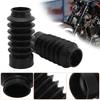 Motorcycle 47mm Front Fork Guard Cover Protector Gaiter Gators Boots Rubber Accessories For Harley Sportster X48 FXST FXWG