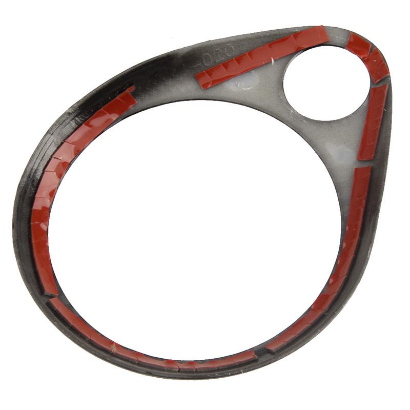 Car Dashboard Speaker Ring Horn Cover Trim Fit For Dodge Durango 2011 2012 2013 2014 2015 2016 2017- Carbon Fiber Style