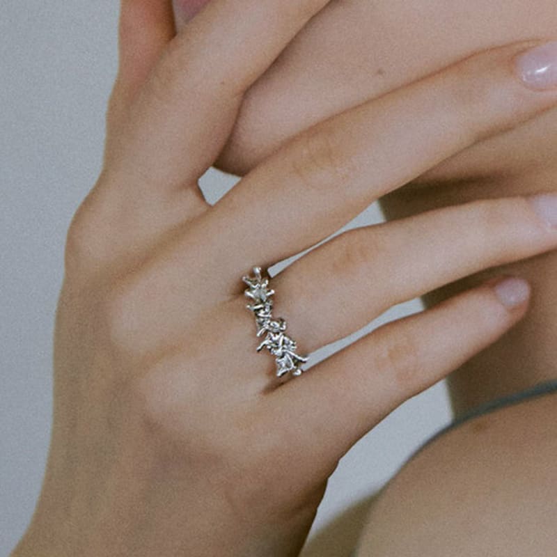 XI`ANN wild coral ring