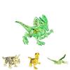 Jurassic Crystal Dinosaur Building Blocks Educational Toy For Creative Play Yg77034
