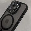 Luxury Magnetic Metal Lens Bumper Protection Case For iPhone16 15 14 13 12 11 17 Pro Max 16Plus Wireless Charge Hard Clear Cover