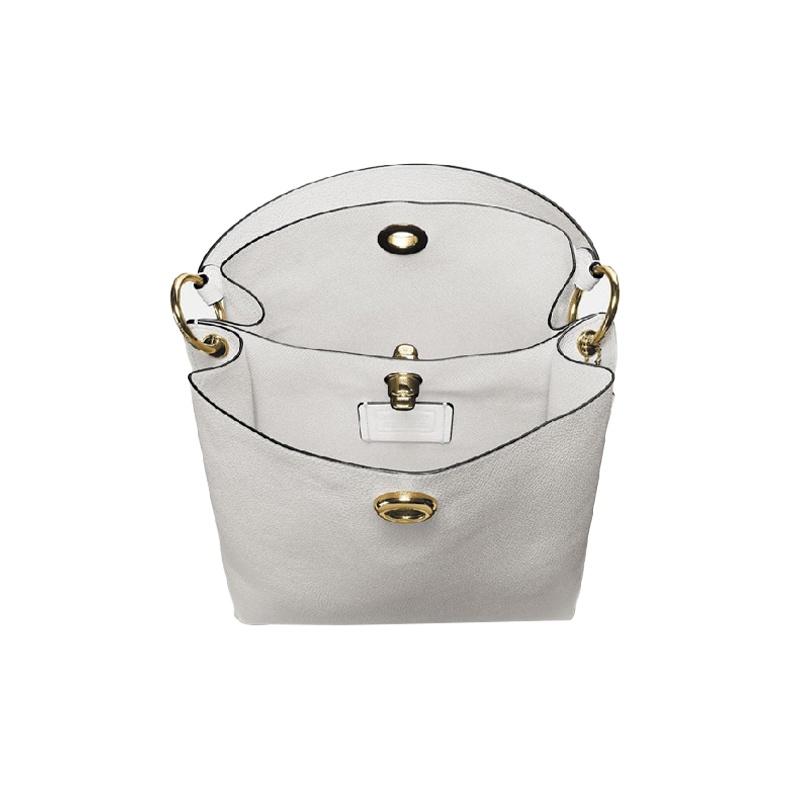 Coach Charlie 26 Adjustable Detachable Shoulder Strap Polished Pebble Leather Bucket Bag Crossbody Shoulder Bag Medium Women bags 55200-GDHA