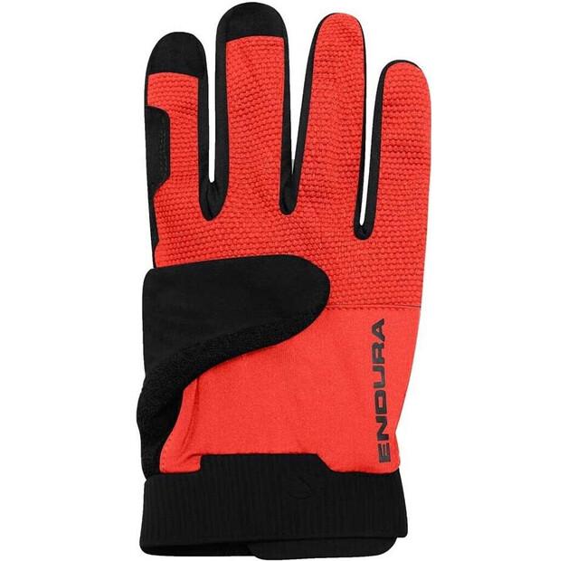 Велосипедные перчатки Endura MTB Loop Full Finger (красные) XL