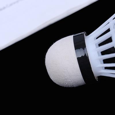 12 Pcs Weiß Kunststoff Badminton Ball Federbälle Sport Training Sport