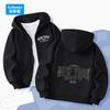 NEW YORK CITY Graphique Mode Manteau à Fermeture Éclair Streetwear Garçon Sweatshirts à Fermeture Éclair Enfant Sweats à Capuche Pulls Ados Veste Populaire ZMNY3
