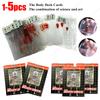 1-5 SET Kroppsdäck Spelkort 3D Intressanta Mänskliga Anatomi Spelkort Spelkort Spel Underhållning Fest