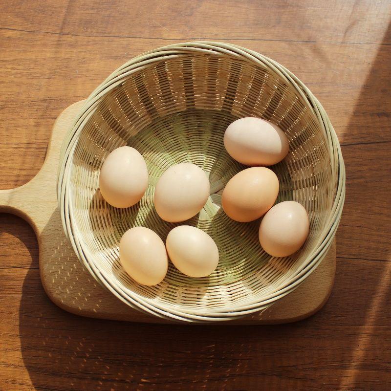 Bamboo Weaving Basket with Base - Handmade Fruit or Snack Holder