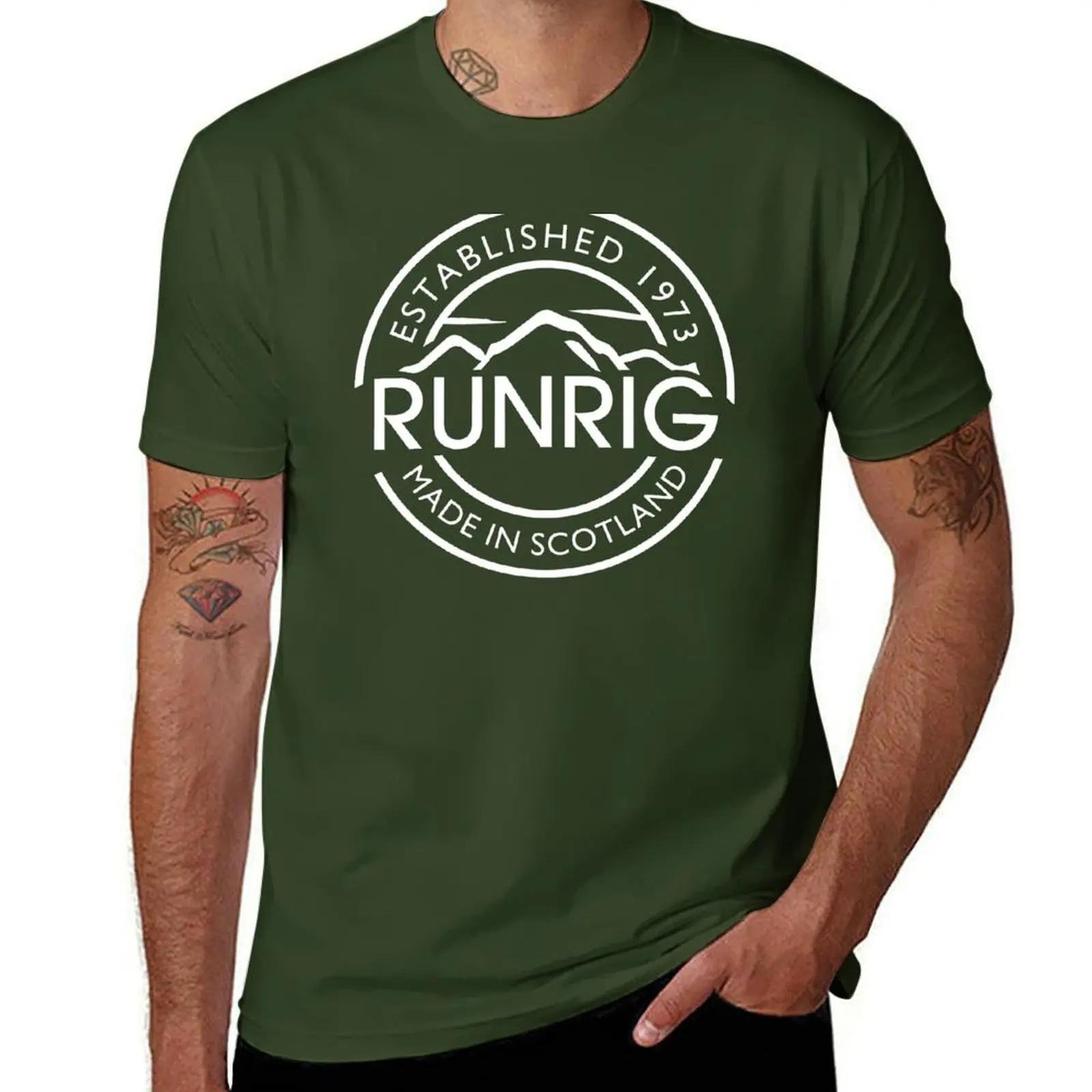 

RUNRIG BAND Футболка оверсайз футболка вінтажна футболка з принтом аніме футболки чоловічі футболки з принтом смішні S