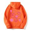 Oversized Womens Hooded Sweatshirt Loose Fit Casual Graphic Letter Print Long Sleeve Top