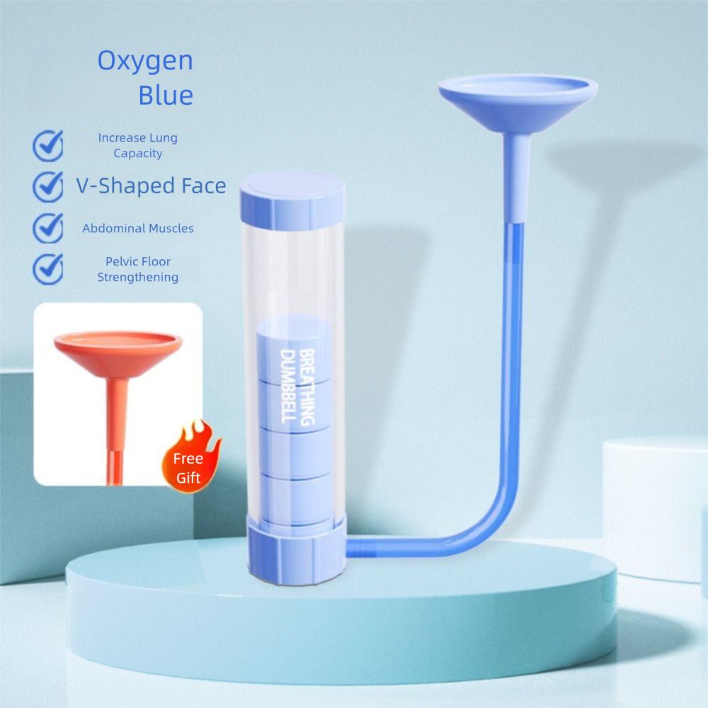 Lung Respirator Breathing Exercise Device Muscle Trainer Deep Breathing Trainer  Beginners